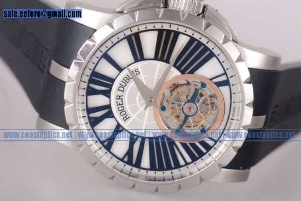 1:1 Clone Roger Dubuis Excalibur Watch Steel 5004G-013-4-ST